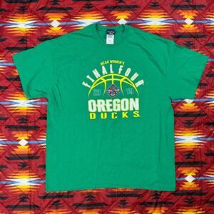 Oregon Ducks Final Four Women's Basketball 2019 Shirt Blue 84 Adult XL Crewneck